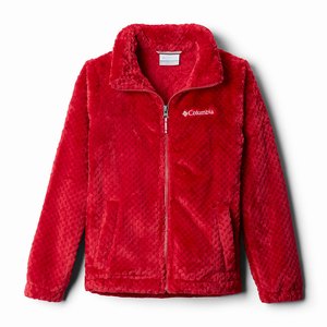 Columbia Fire Side™ Sherpa Full Zip Jacka Flickor Röda (EAVOP6573)